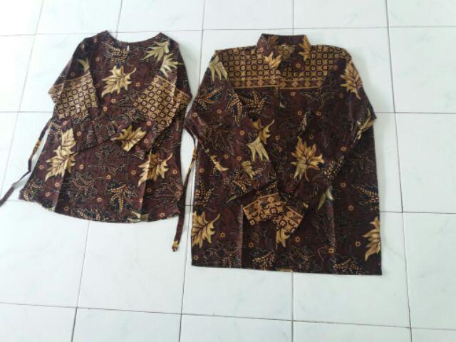 Rama Shinta Couple - Melani Set Couple Lilit Rovella Batik Couple Modern