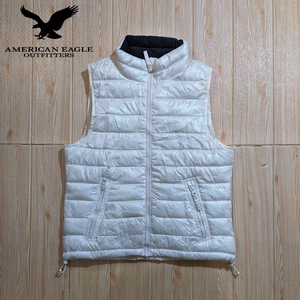 American Eagle - Rompi Vest Pria Gunung Outdoor Down Dacron Microfiber Hangat Tebal Winter Musim Din