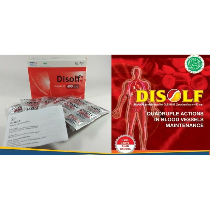 DISOLF EC TABLET 490MG