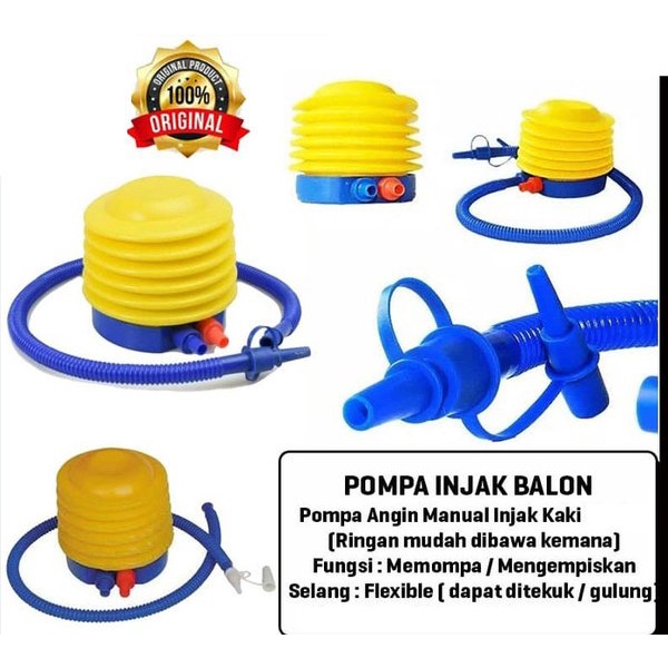 pompa injak kolam anak kasur angin bestway