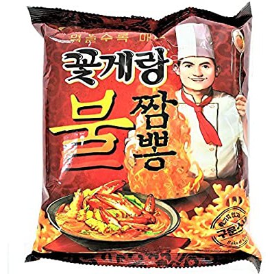 

BINGGRAE CRAB CHIPS JJAMPPONG 70GR - keripik kripik ikan snack cemilan bingrae bingre binggre