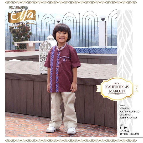 ETHICA KAHFI KIDS 45 MAROON