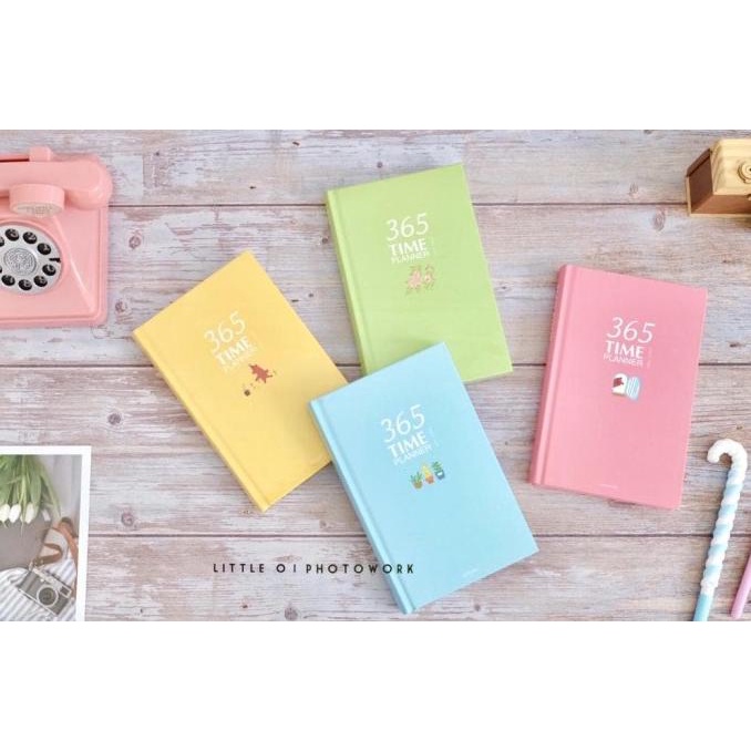 

Office & Stationery | Buku Tulis | 365 Time Planner/ Agenda Tahunan/ Notebook Planner/ Weekly Planner | Best Seller