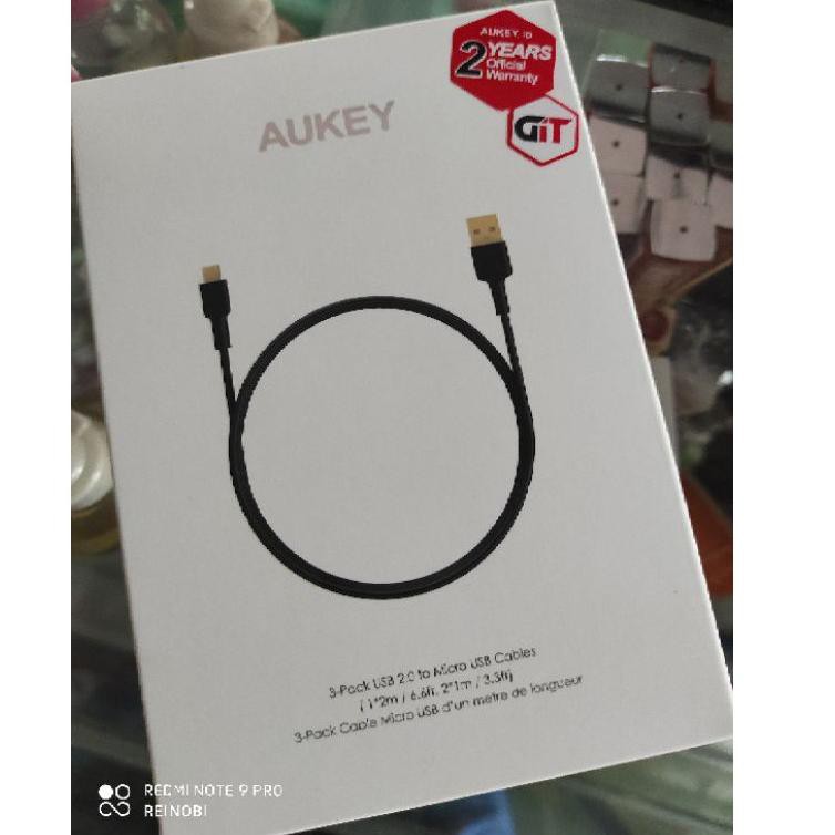Aukey micro USB Cable Gold (KODE 1435)