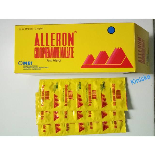 Alleron tablet Harga per Box