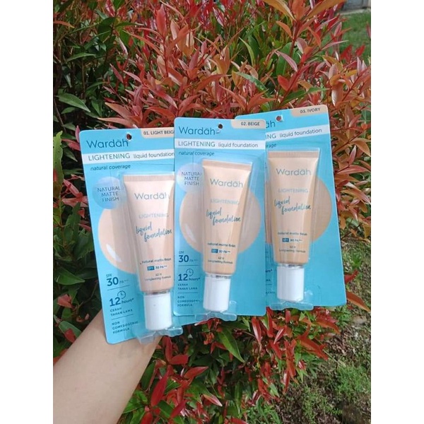 {100%ORI} WARDAH LIGHTENING Liquid Foundation