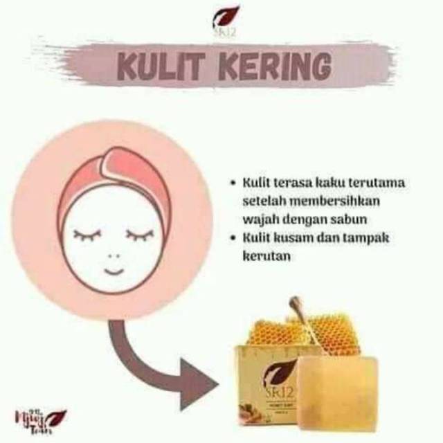 

Honey soap SR12 / kulit kering / pencerah wajah