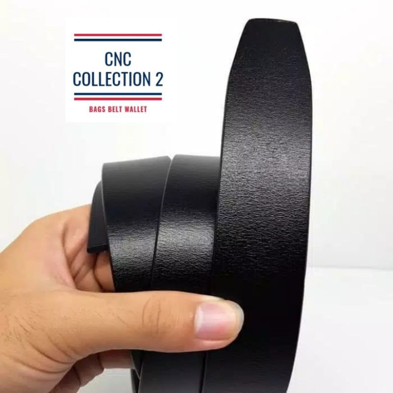 tali sabuk pria kulit tali ikat pinggang pria kulit model rel