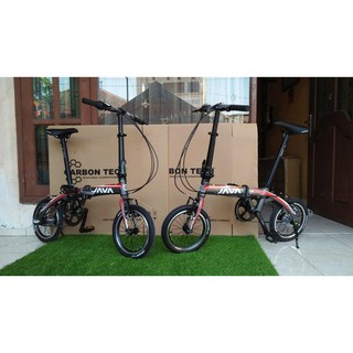 JAVA FOLDING BIKE TYPE X3 ALLOY SEPEDA  LIPAT JAVA X3 