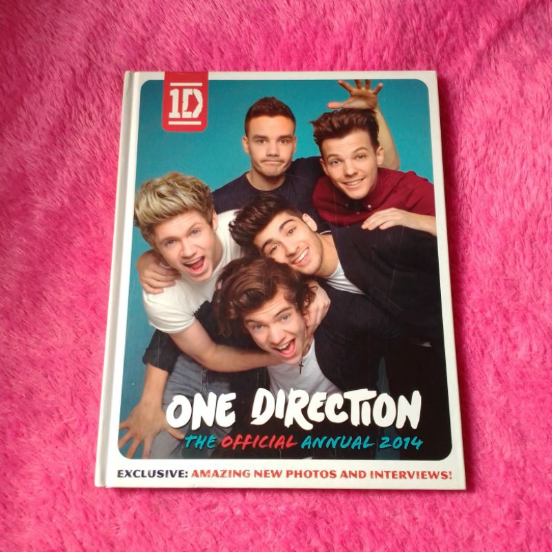 ONE DIRECTION 1D - THE OFFICIAL ANNUAL 2014 (LIMITED) ORIGINAL MERCHANDISE ALBUM CD BOOK BUKU PRELOV