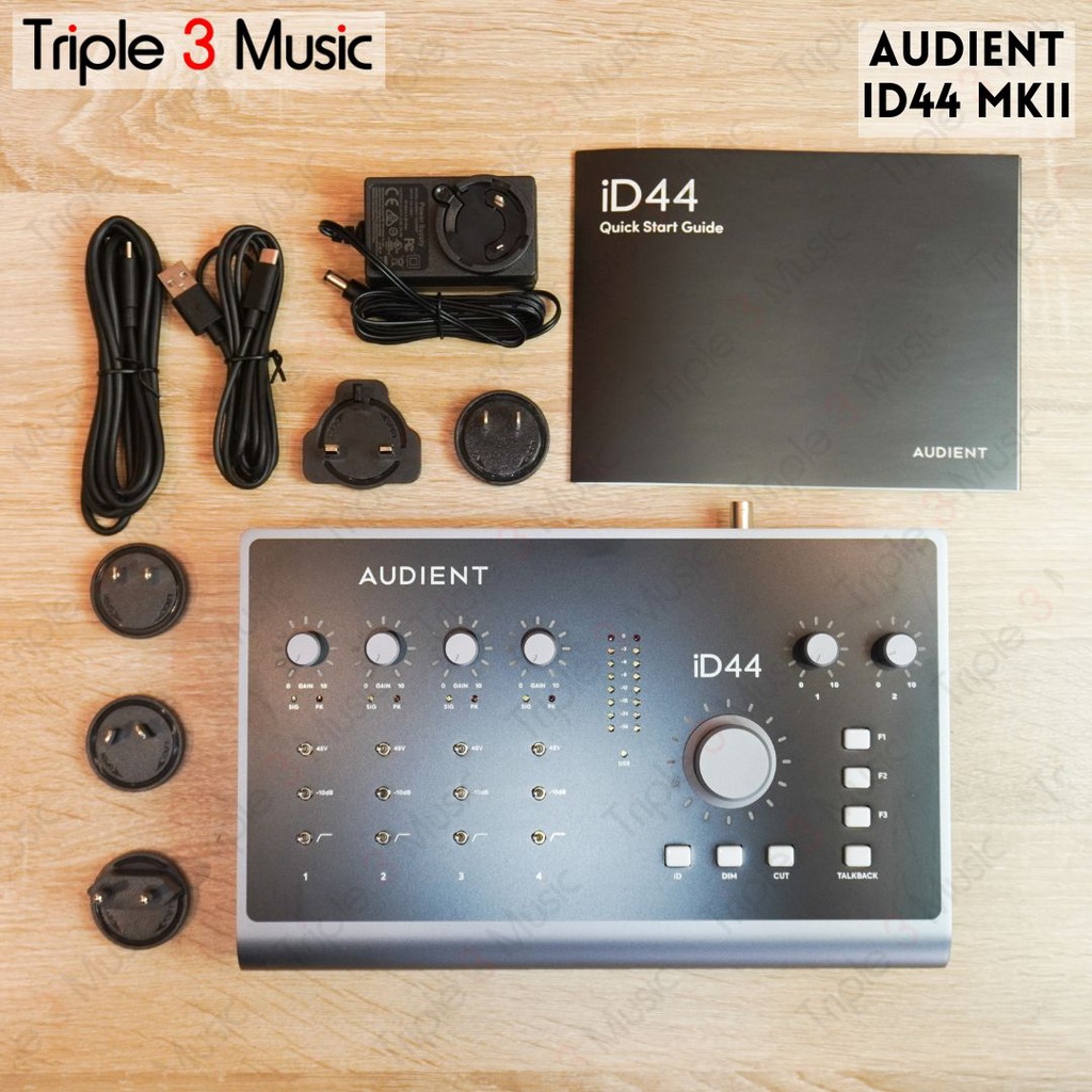 Audient iD44 MKII ORIGINAL Garansi Soundcard Recording