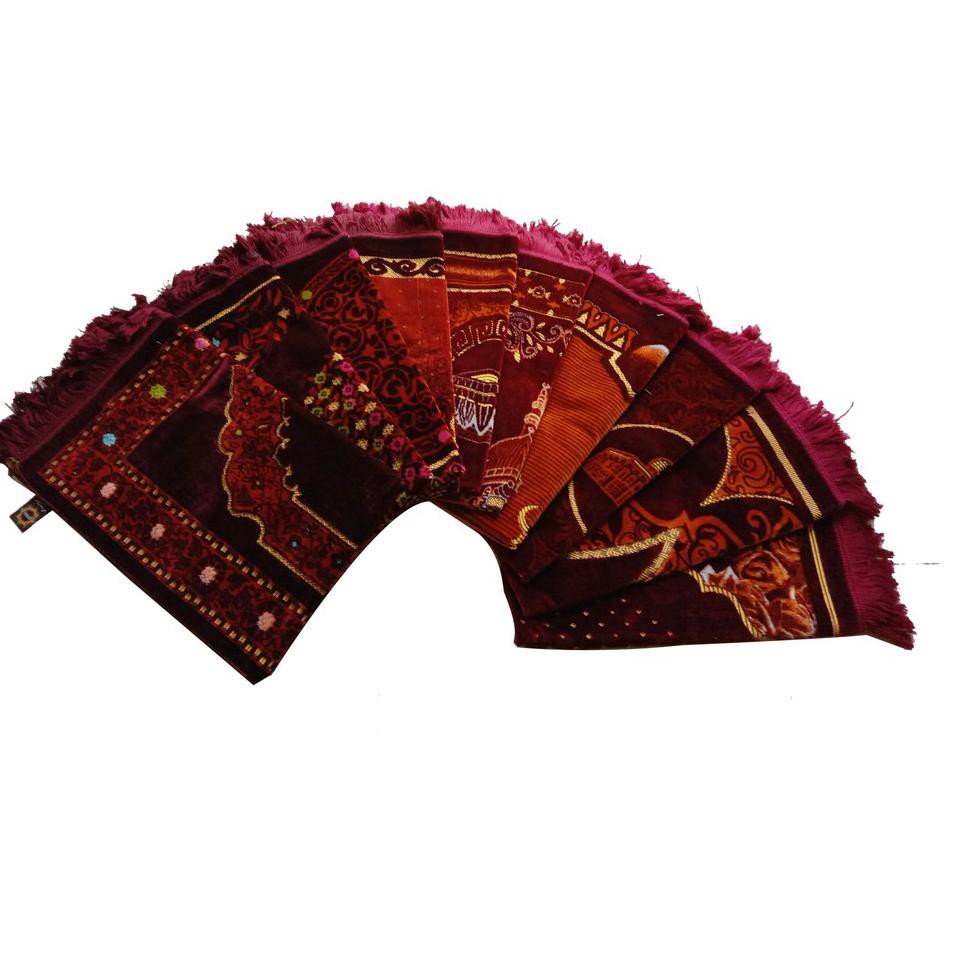 ✶ Sajadah Yakar Gold Spigel Tebal Lembut Turki Turkiye Turky ✦