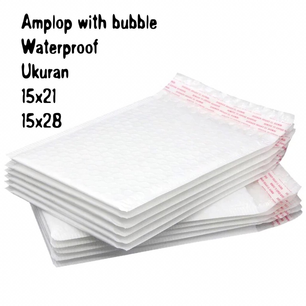 (NC) Tambahan Dus dan Bubbles atau Amplop Bubble Wraps