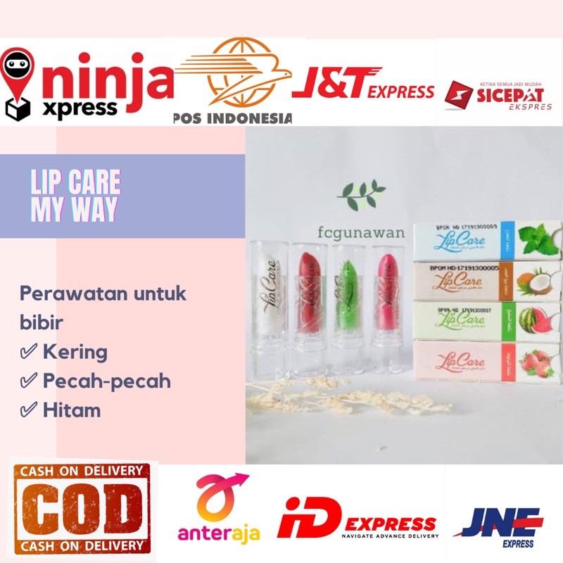 My Way | Lip care Lip balm perawatan bibir hitam kering kasar pecah-pecah