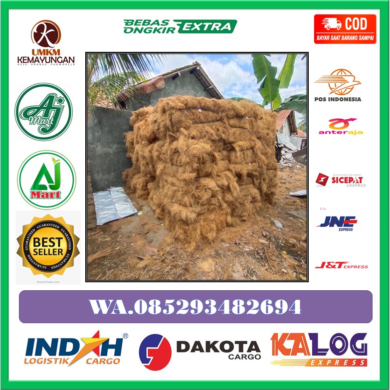 

COCOFIBER 100GR SERAT KELAPA