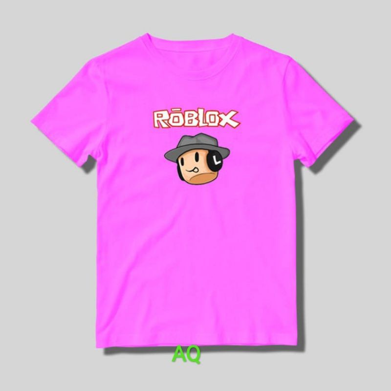 Kaos Roblox Head Laki-Laki dan Perempuan Dewasa