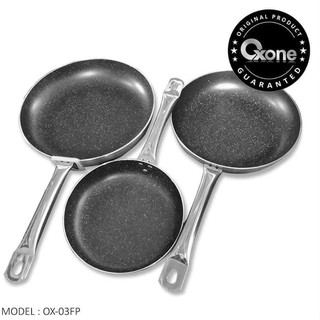 Teflon Fry Pan oxone 1set 3pcs Ox-03fp Garansi Resmi | Shopee Indonesia