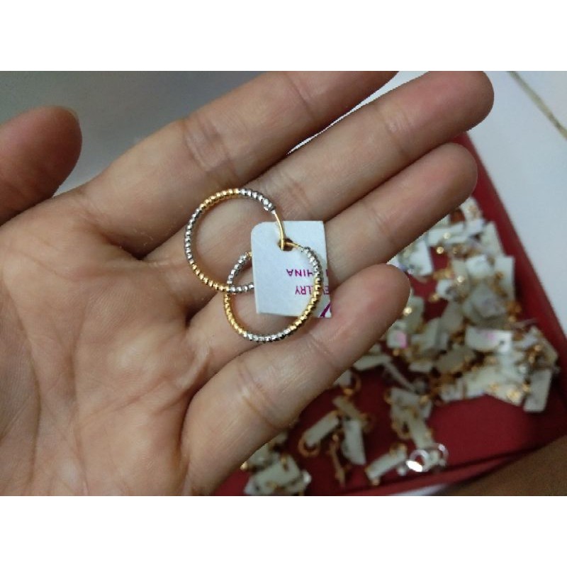 anting bulat polos roda xuping/yaxiya
