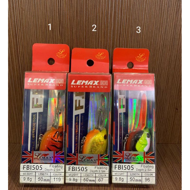 LURE MINOW LEMAX FBI 505