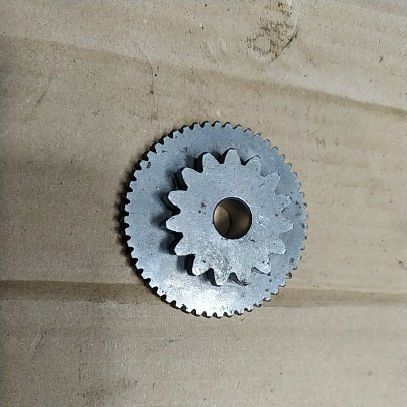 gigi gear stster kecil verza - megapro monoshock - crf 150 original