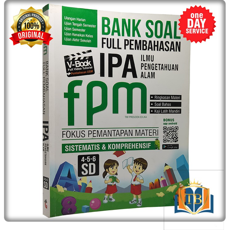 BUKU MATERI SOAL SD FPM BANK SOAL FULL PEMBAHASAN IPA SD 4 5 6