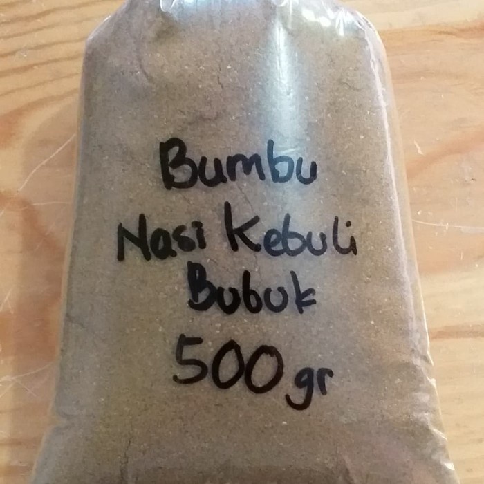 

Marhies- Bumbu Nasi Kebuli Bubuk Bmb 500 Gr