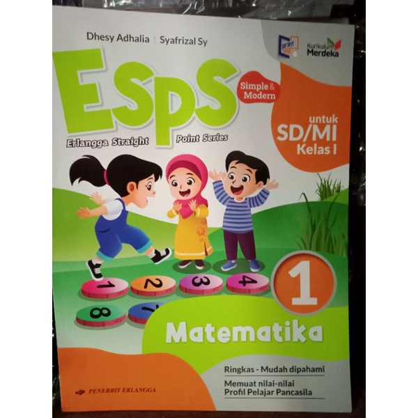 

ESPS MATEMATIKA 1 KURIKULUM MERDEKA ERLANGGA