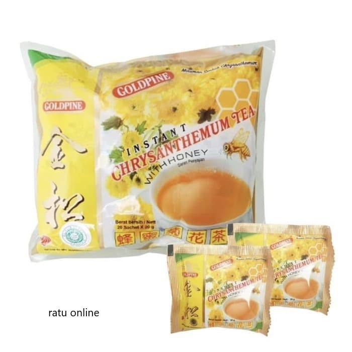 

GOLPINE instant chrysanthemum tea with honey minuman teh serebuk