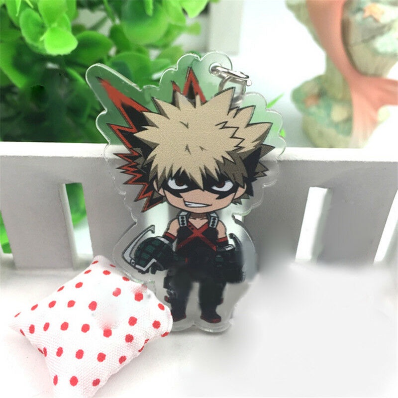 Boku no hero academia Cosplay My Hero Academia Two Sides Acrylic Keychain