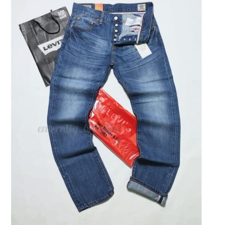 [KODE PRODUK M9MYZ56] celana jeans pria -BIG SIZE - celana jeans levis 501 original ukuran jumbo/big