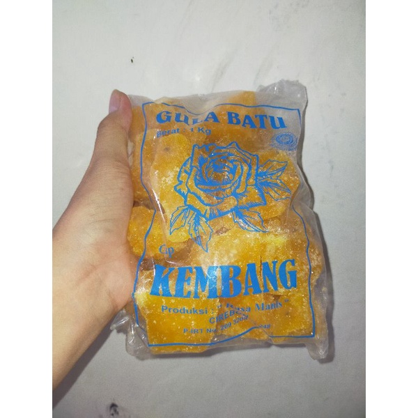 

Gula Batu Madu Cap Kembang Harum Wangi Manis Kemasan 1 Kg