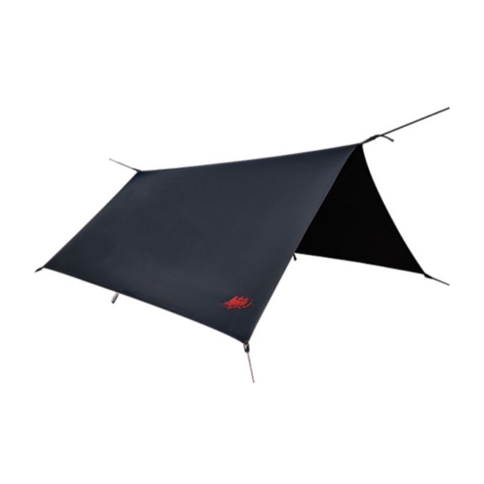 Flysheet 300x300 Cm / Bivak Trap Tent Black