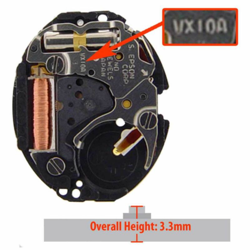 Mesin Jam Tangan VX10A