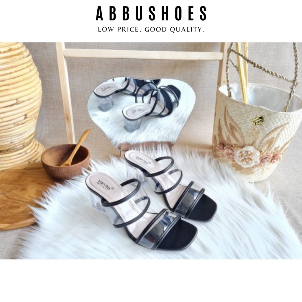 ABBUSHOES  US 85-new hak tahu kaca mika wanita