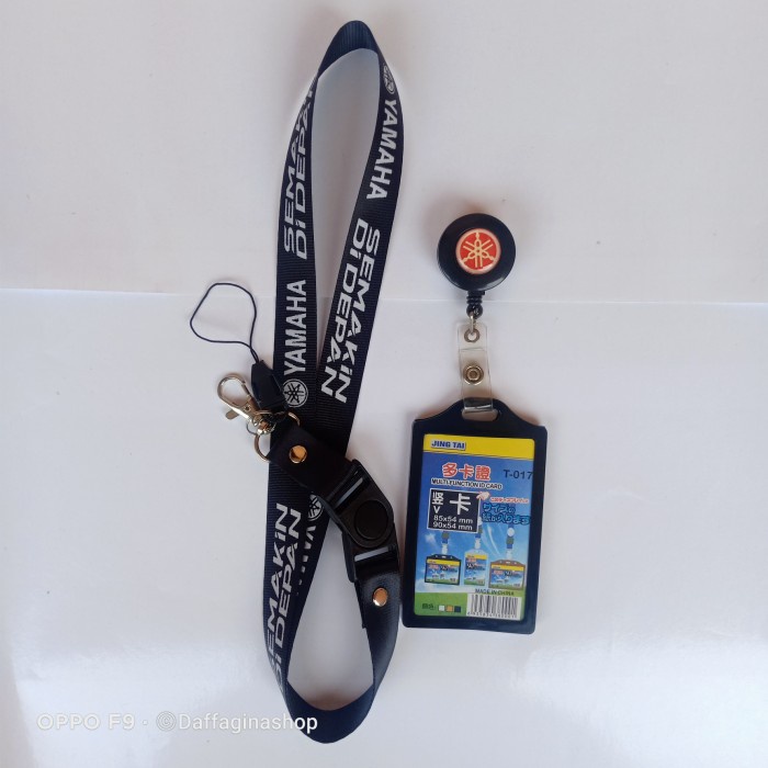 

Aman Yamaha Lanyard Tali Gantungan Id Card-Holder Paket Murah Bagus