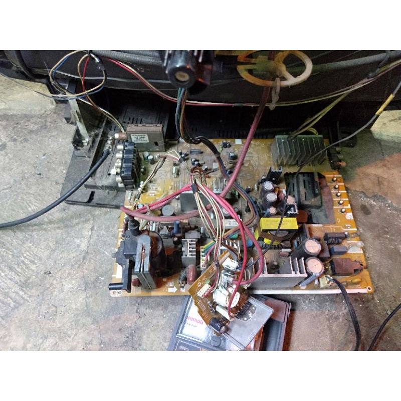 mesin tv tabung 29 inch sharp alexsander slim ll