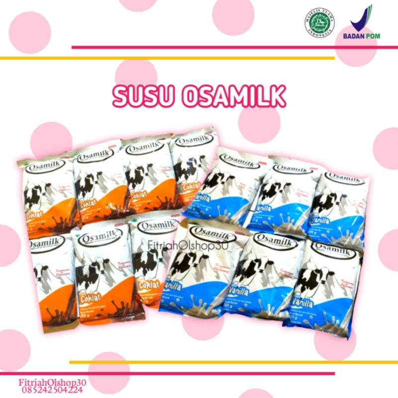 

Susu Osamilk (Penggemuk Badan) BPOM