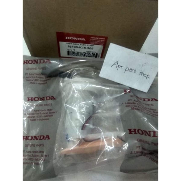 fuel pump pompa bensin beat fi scoppy fi beat pop 2012 2016 ori ahm 16700k16305
