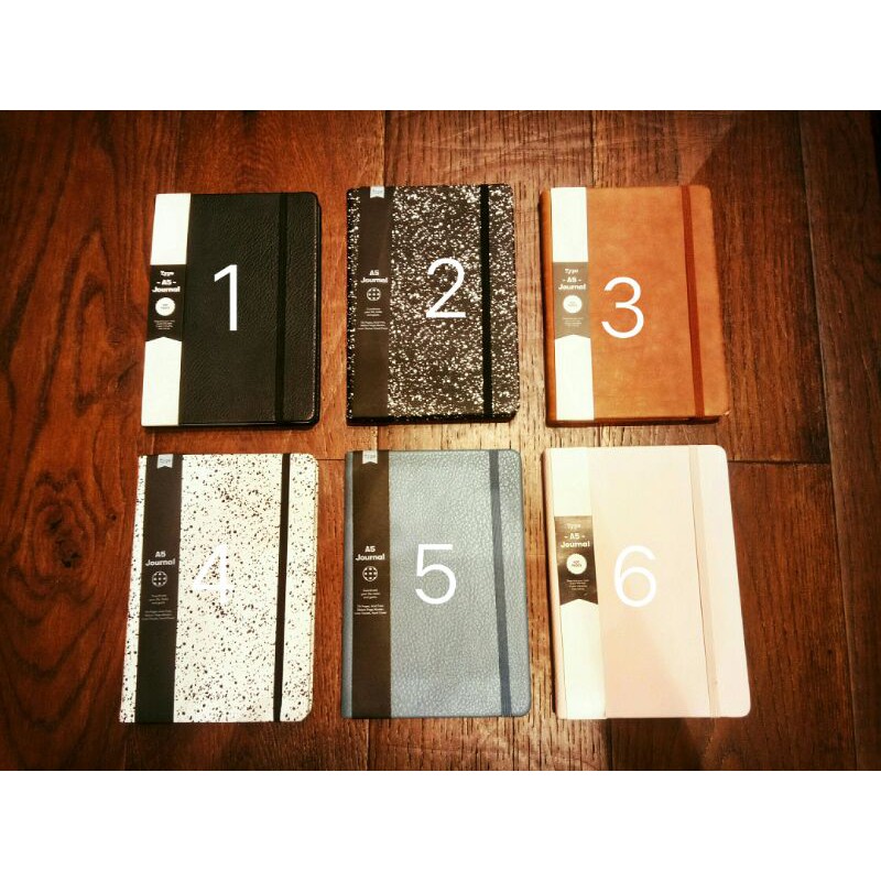 

Buku Tulis Notes Notebook Note Book Jurnal Journal Dot Dotted Pages Hard Cover A5 Typo Original