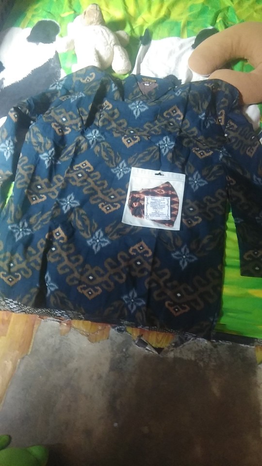 Kemeja Batik Pria | Baju Batik Pria Lengan Panjang Lapis Furing Premium Te001