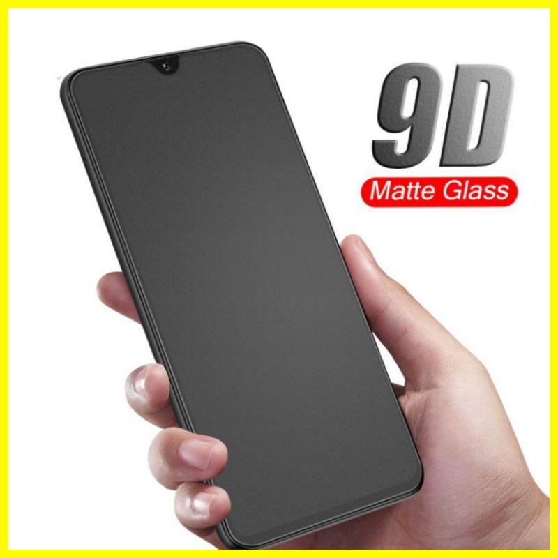 TEMPER GLASS BLACK MATTE SAMSUNG A71/A80/A21S/M51/M02/A72/A70/A51Tempered Glass MATTE]