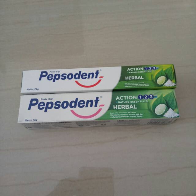 pepsodent herbal 75g