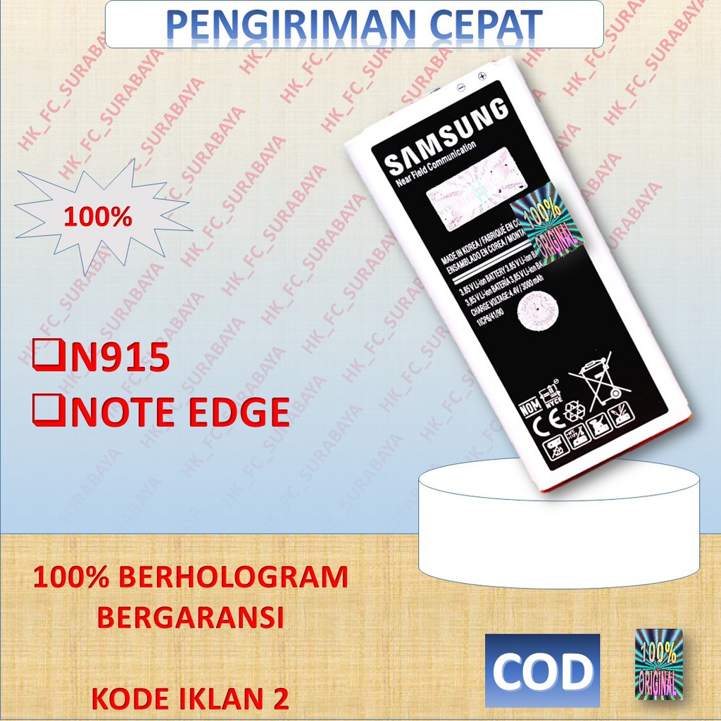 ORY FC NOTE EDGE BATERAI SAMSUNG NOTE EDGE