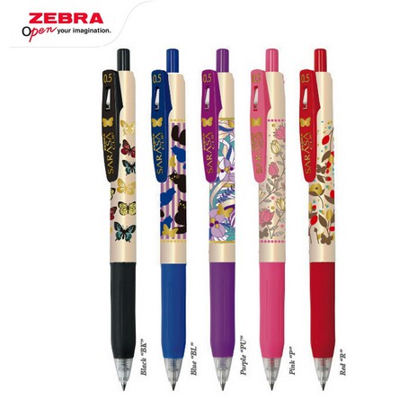 

Pulpen: Gel Sarasa Butterfly Series Limited Edition - 0.5MM
