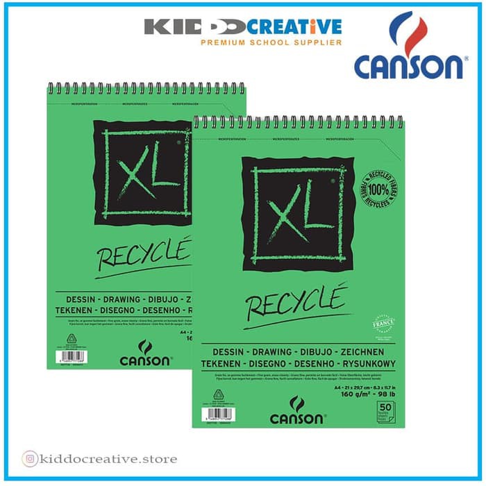 

CANSON XL RECYCLED 50S A4 160G