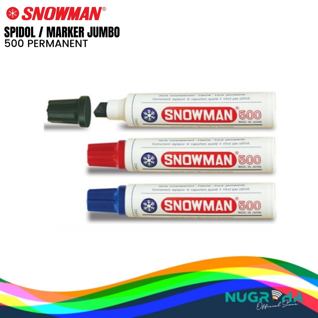 

SNOWMAN SPIDOL / MARKER JUMBO 500 PERMANENT