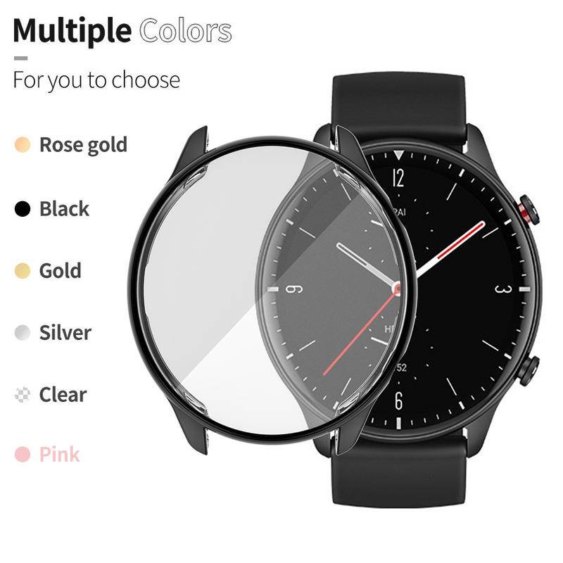 Pelindung Layar Bahan Tpu Anti Gores Flexible Untuk Huami Amazfit Gtr 2 2e 3 Pro Watch Amazfit Gtr2 Gtr2E Gtr3 Pro