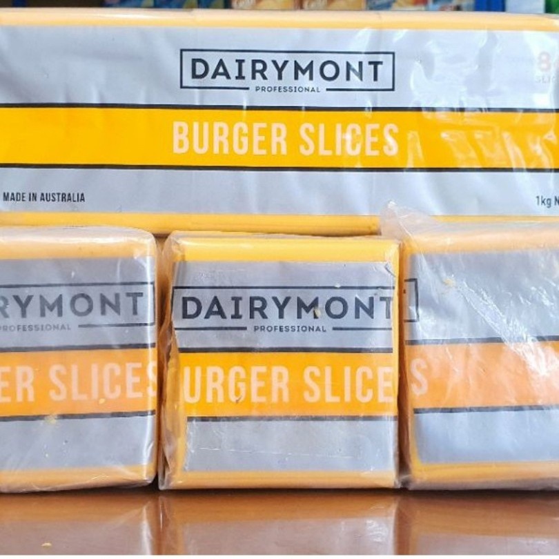 

Keju Red cheddar slice Dairymont repack per 28slice