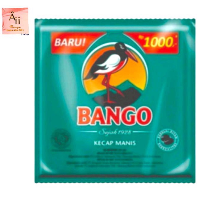 

ecer per sachet per pcs kecap bango 1000 netto 20ml