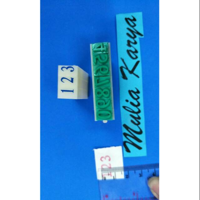 

Stempel angka 0 sd 9 ukuran 7mm printing kit
